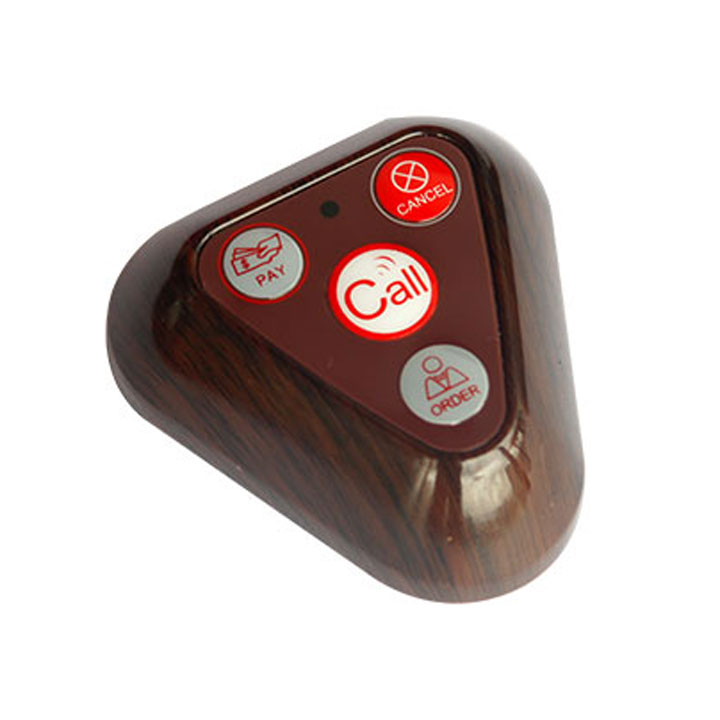 4-button triangle wireless calling button