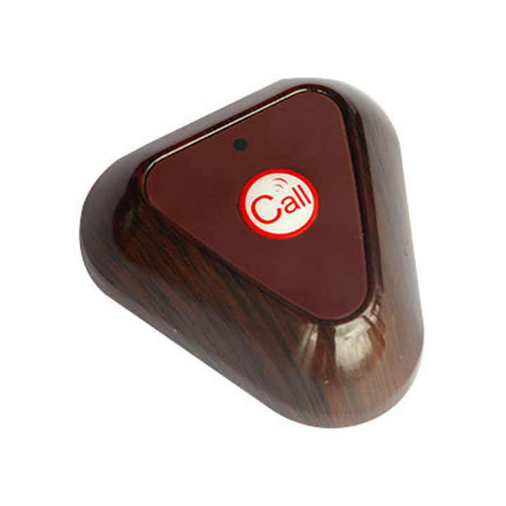 1-button triangle wireless calling button