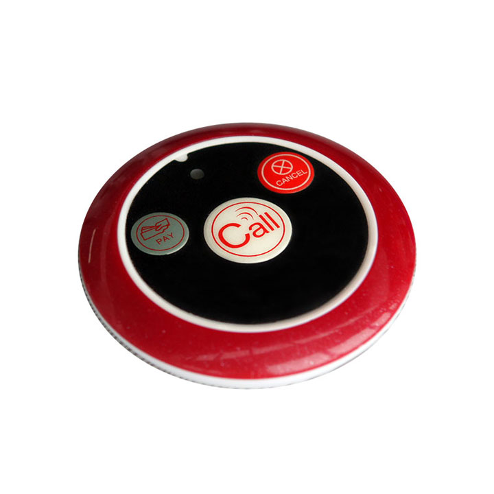 3-button wireless calling button