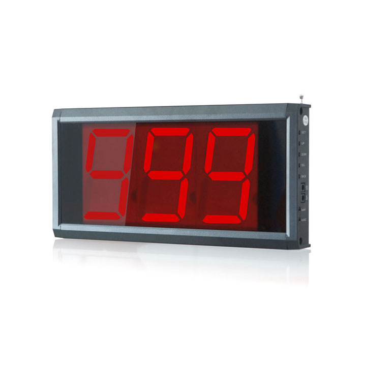 999-ch wireless calling receiver display