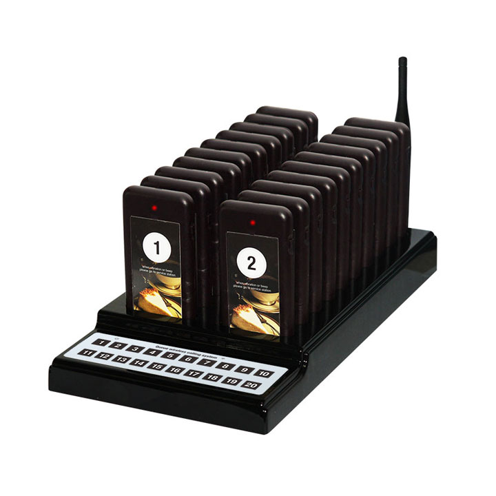 20-channel queue calling system