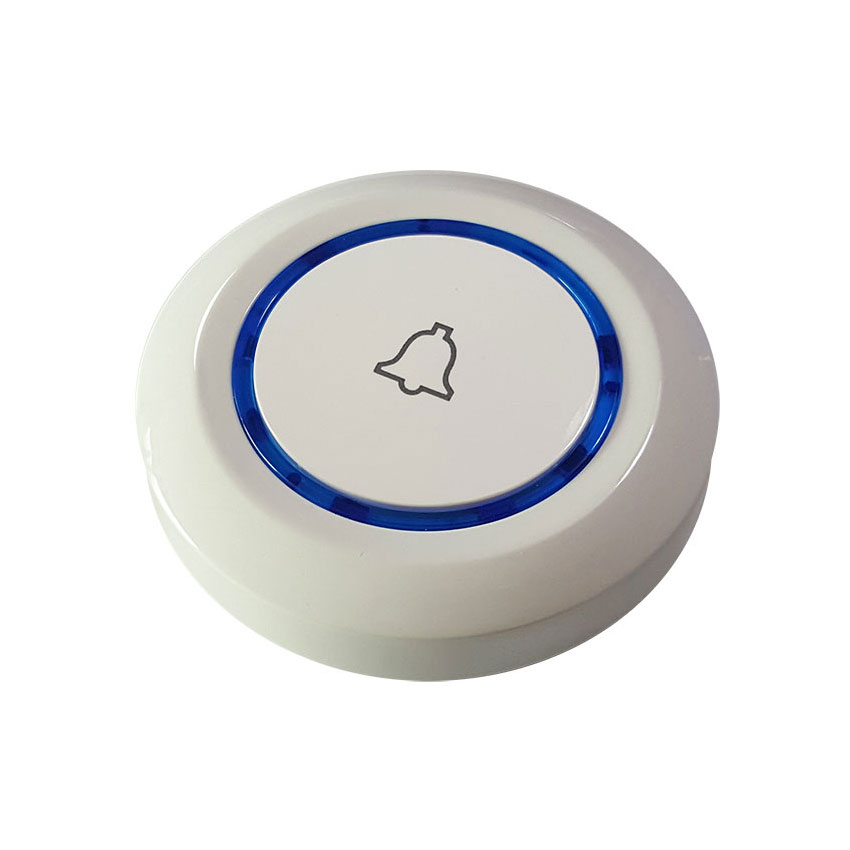 1-button waterproof calling button (white)