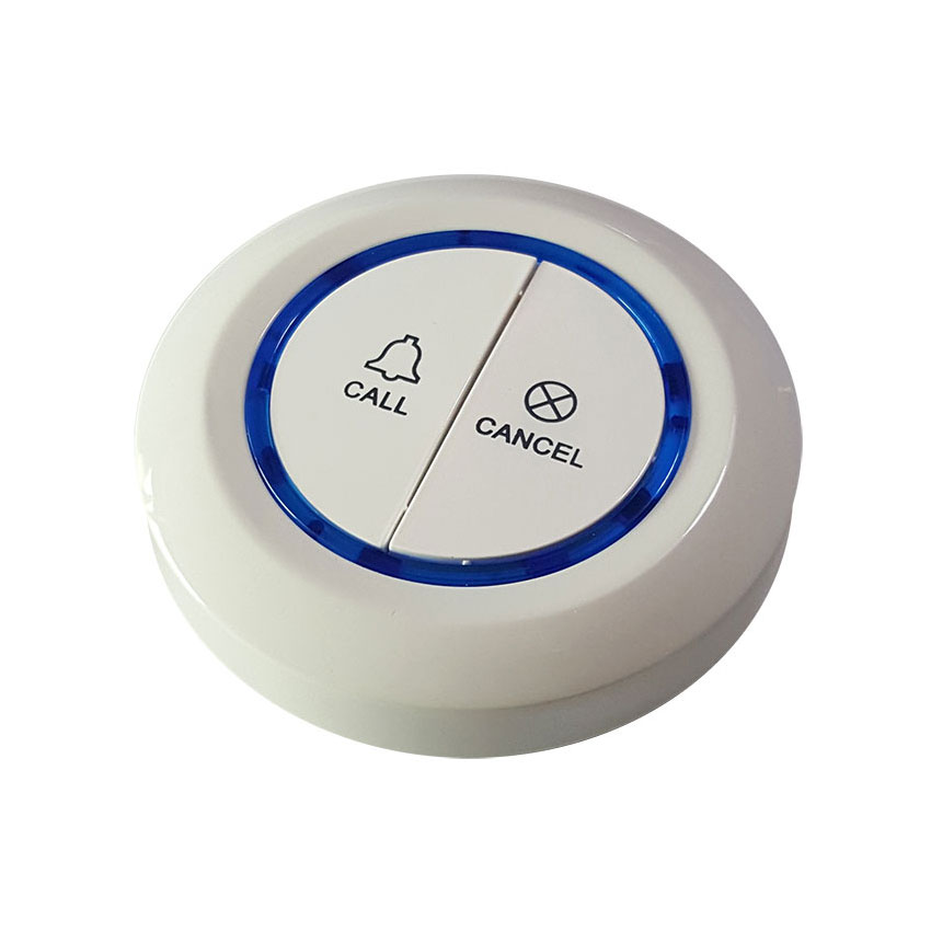 2-button waterproof calling button (white)