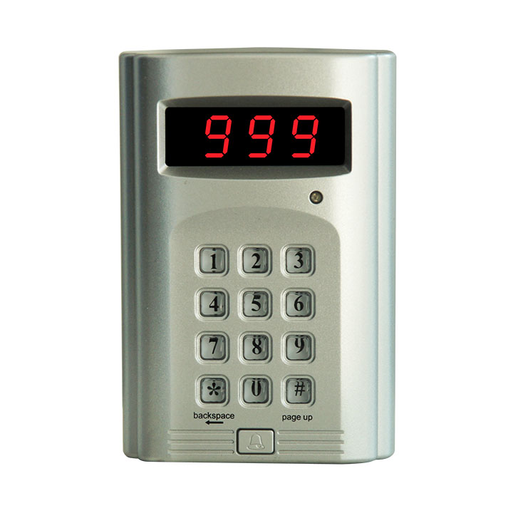 999-channel keyboard calling button