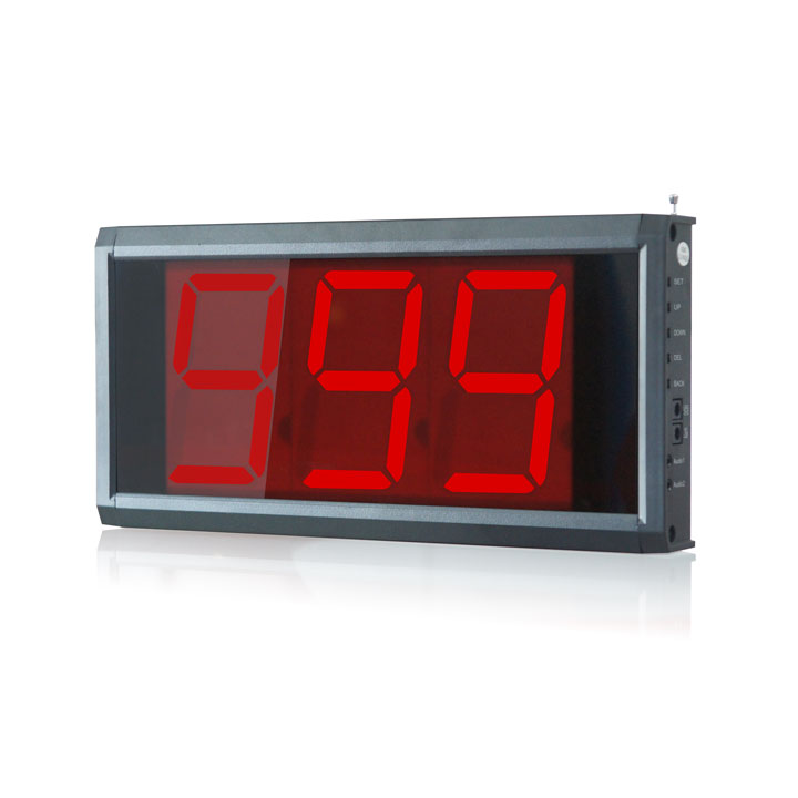 999-ch wireless calling receiver display