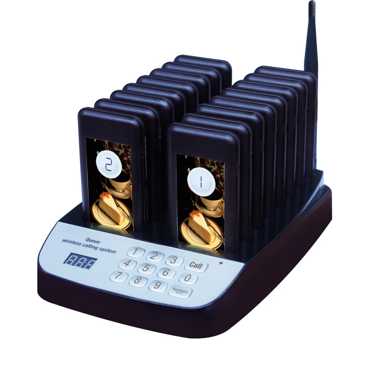 Queue wireless calling system