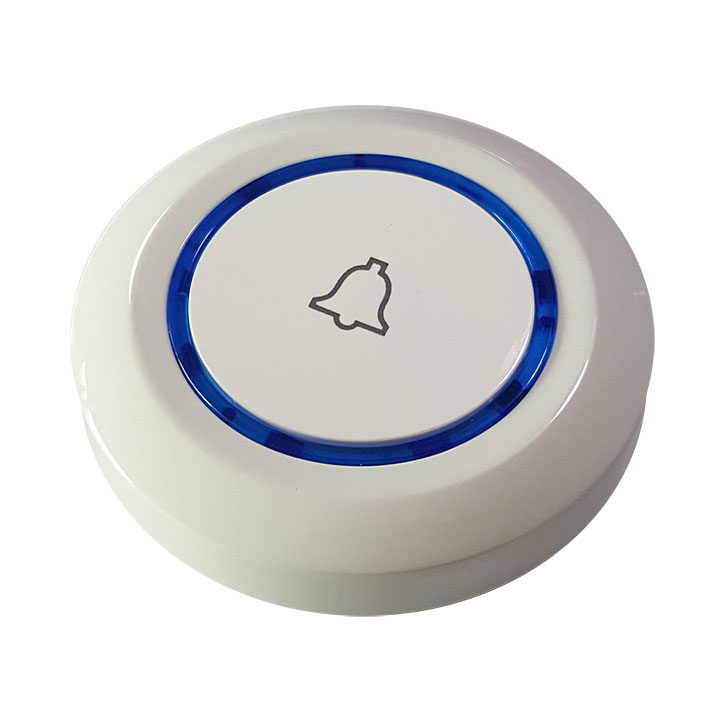 1-button waterproof calling button (white)