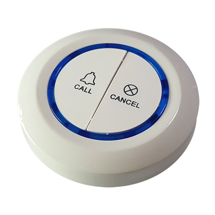 2-button waterproof calling button (white)